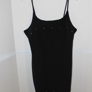 Little black dress with Rhinestones